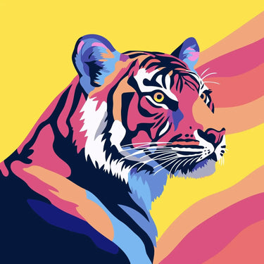 Wild 20x20cm - Paint By Numbers